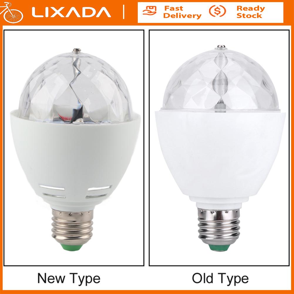 3W E27 Ổ Cắm RGB Xoay Đầy Màu Sắc Bóng Đèn Đèn Led Sân Khấu Với Cao Cấp đèn LED Bead Cho Đảng Dj Vũ Trường Dễ Dàng Để Sử Dụng Rộng Khu Vực Chiếu Sáng Lý Tưởng Cho Bar Karaoke Nhà Vườn