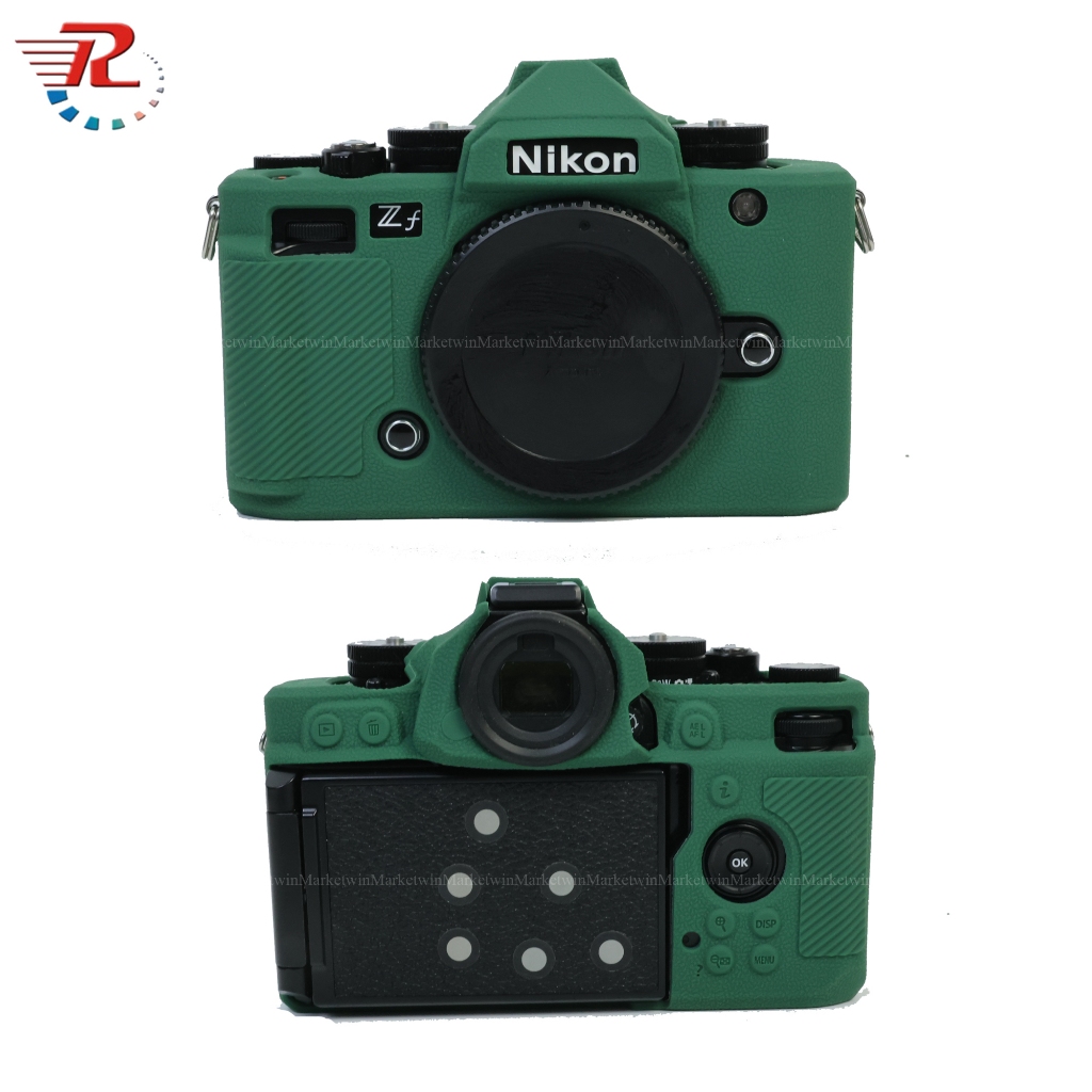 【misty shop】 Soft Silicone Rubber Case For Nikon ZF Cameras.