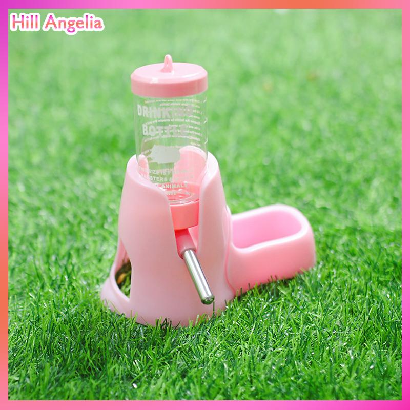 [Hill Angelia] Hamster chai nước động vật nhỏ phụ kiện tự động cho ăn thiết bị thực phẩm container Pet uống chai - 4