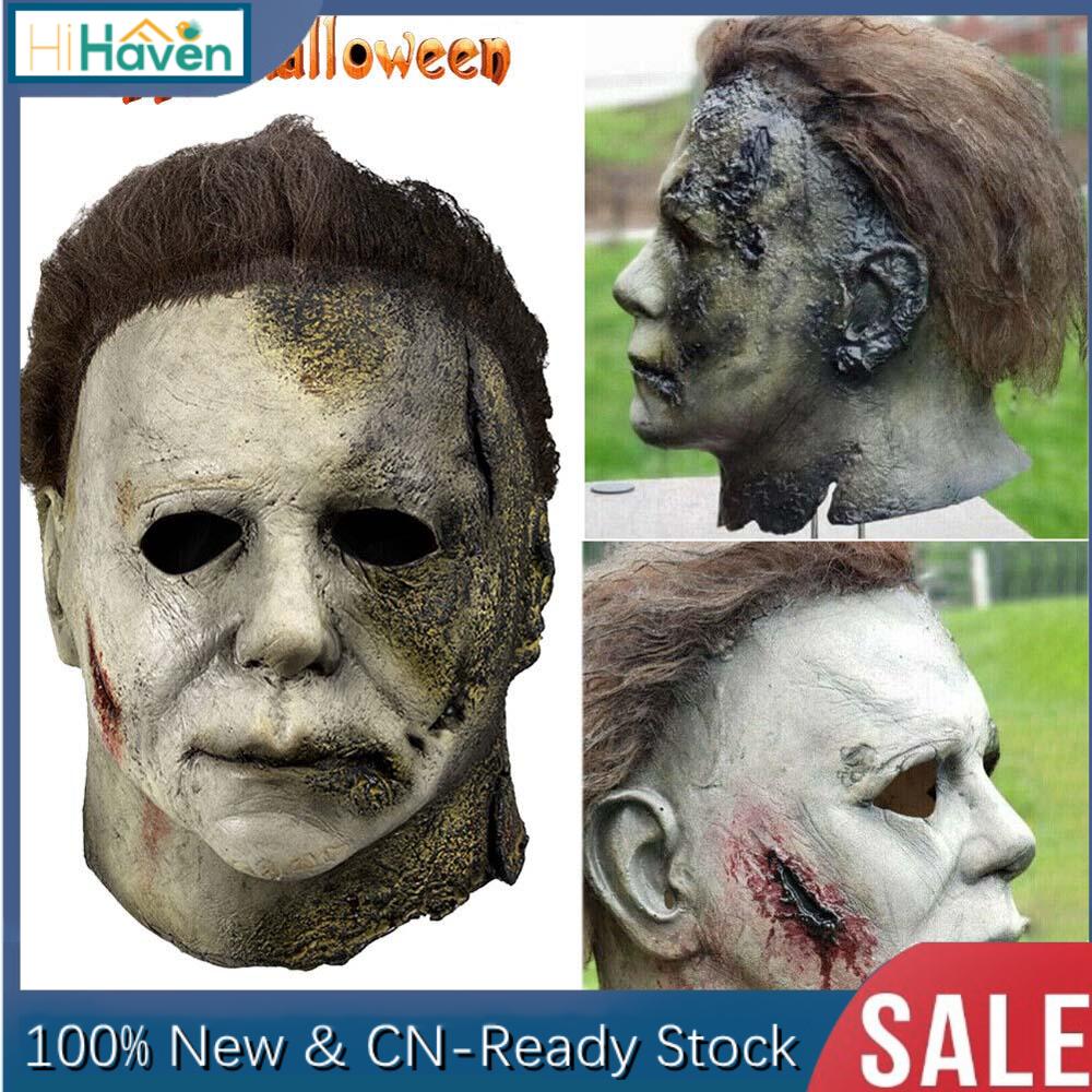 Chất lượng cao Latex Mask Halloween Horror Movie Michael Miles Cosplay