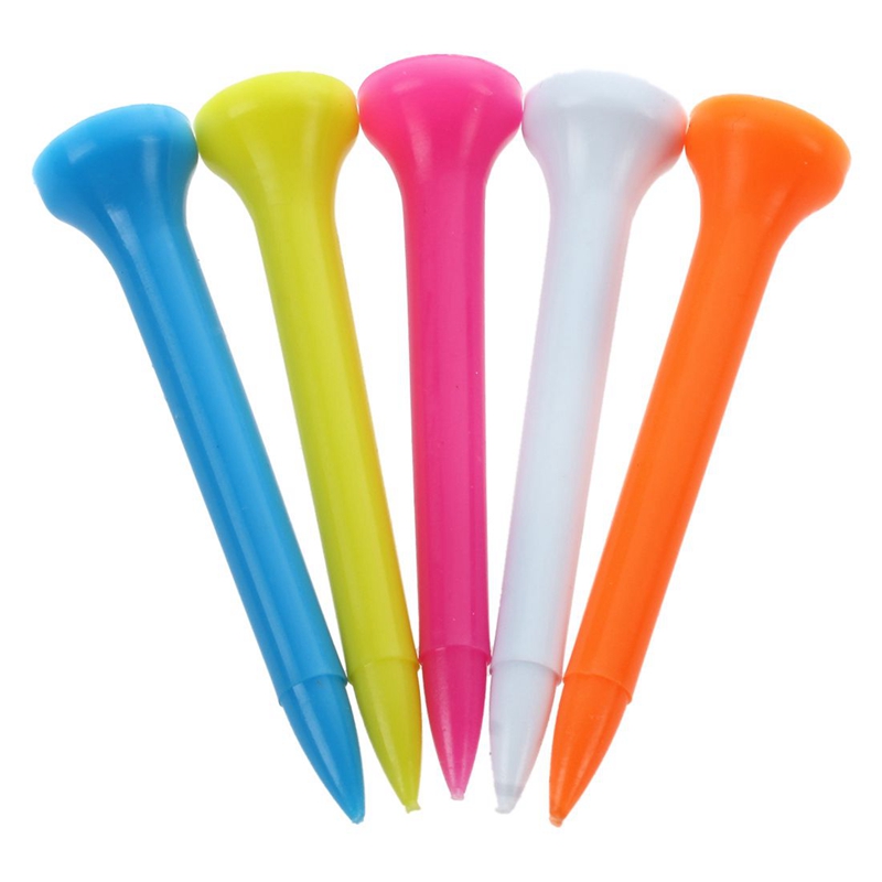 200 Pcs Golf Tees Plastic Mixed Color 54 mm & 49mm