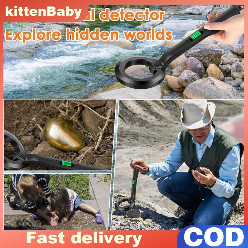 👉Hot Sale kittenBaby เครื่องตรวจจับโลหะแบบพกพาที่มีความไวสูงขนาดพกพาน้ำหนักเบาสำหรับแบกเป้อุปกรณ์ฉุกเฉินช่วยบรรเทาภัยพิบัติ ราคา 243 บาท*ส่งฟรี
