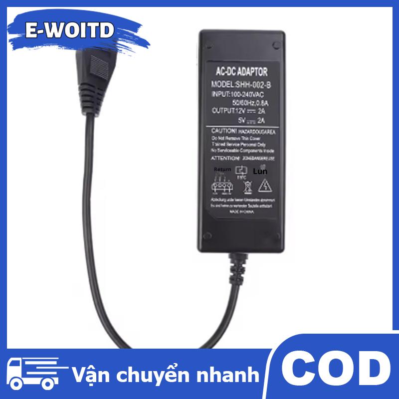 E-WOITD 1pcs DIY phụ kiện 12V 5V 2A USB để IDE SATA Power Supply Adapter ổ cứng HDD CD-ROM AC DC Giá 98,903 Đồng*Miễn phí vận chuyển
