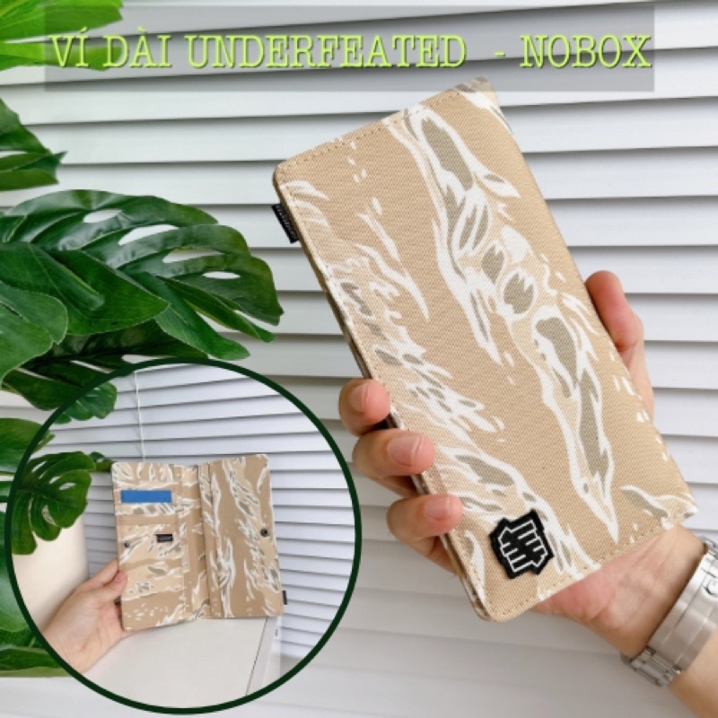 ✷☎ Ví UNDERFEATED Mini cầm tay nhỏ gọn đẹp nhiều ngăn thời trang chất vải Canvas chống thấm nước UND01