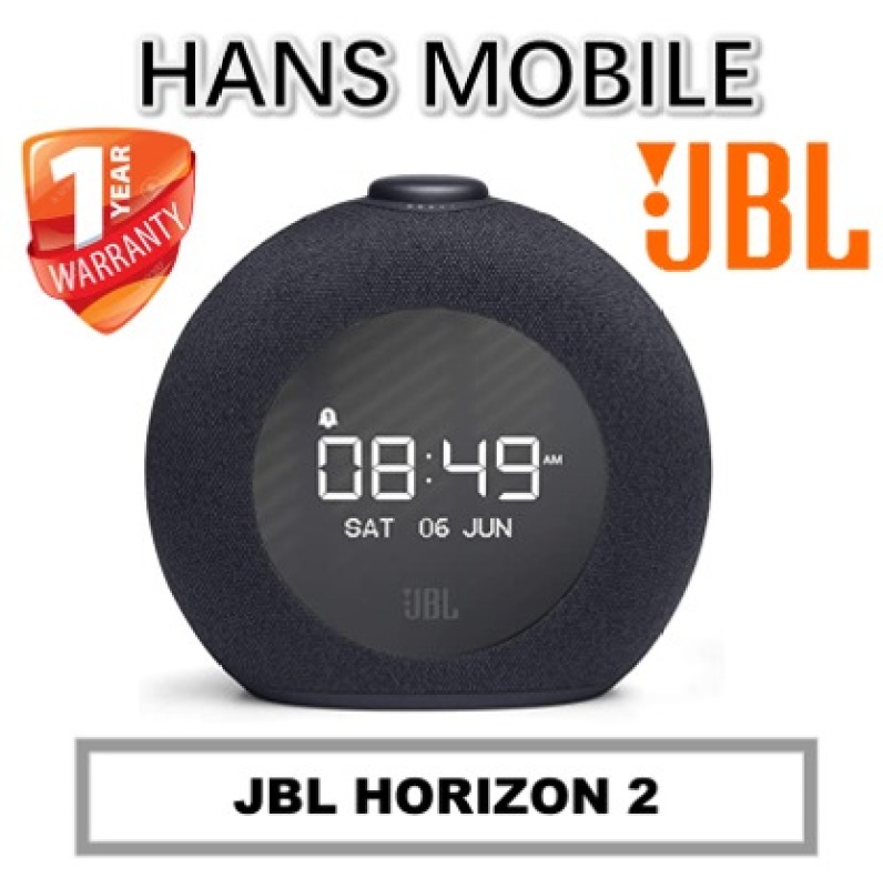 JBL HORIZON 2 CLOCK RADIO BLUETOOTH SPEAKER - HANS MOBILE - 1 YEAR OFFICIAL WARRANTY Singapore