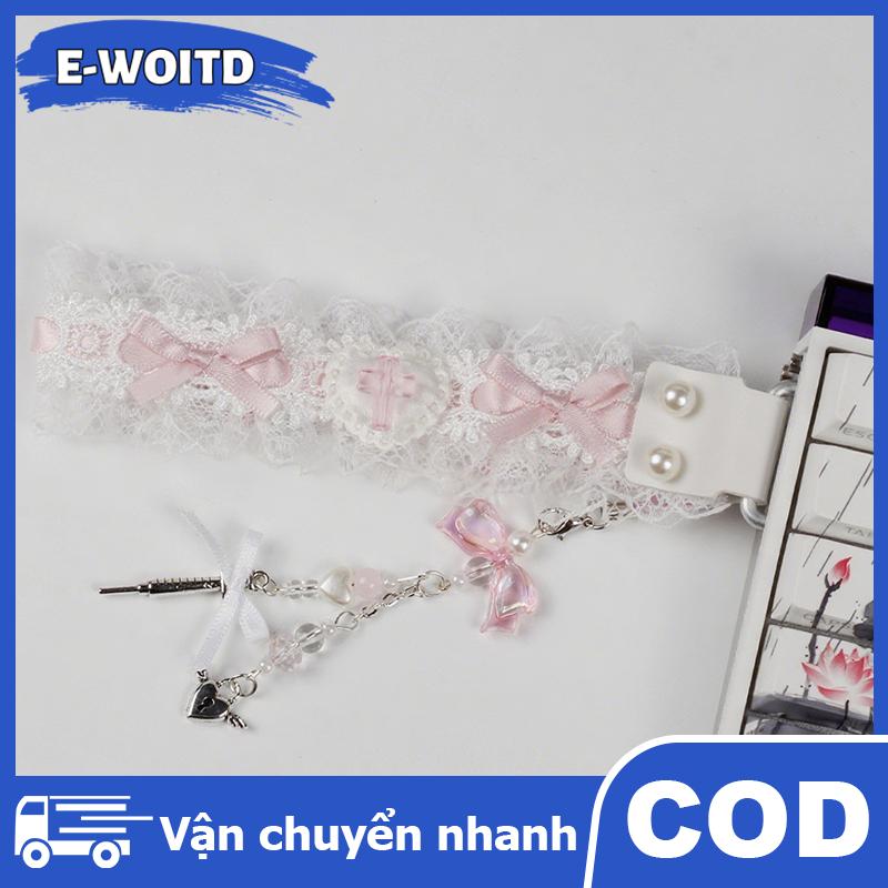 E-WOITD Ren Bàn phím Ribbon cơ khí Bàn phím dây đeo phổ cá nhân bàn phím Ribbon bàn phím trang trí phụ kiện Giá 52,910 Đồng*Miễn phí vận chuyển