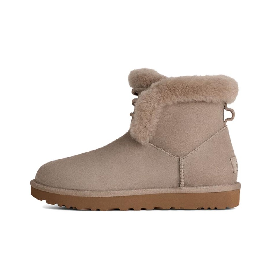 รองเท้าบูทผู้หญิง รองเท้าลุยหิมะ Ugg CLASSIC MINI Cow Split Leather Thermal สั้นหิมะผู้หญิง 1174576-CBBLG ราคา 14,016 บาท*ส่งฟรี