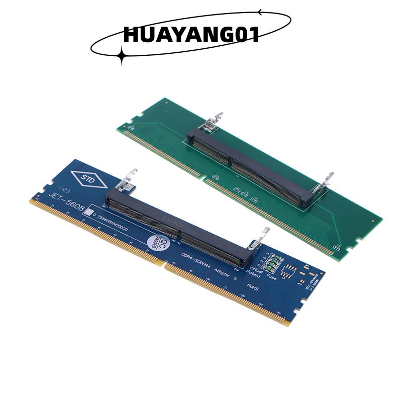 HUAYANG01 [2023 new HOT FASHION] DDR3 DDR4 DDR5 máy tính xách tay SO-DIMM để máy tính để bàn chuyển đổi thẻ chuyển đổi Bộ nhớ RAM kết nối bộ chuyển đổi