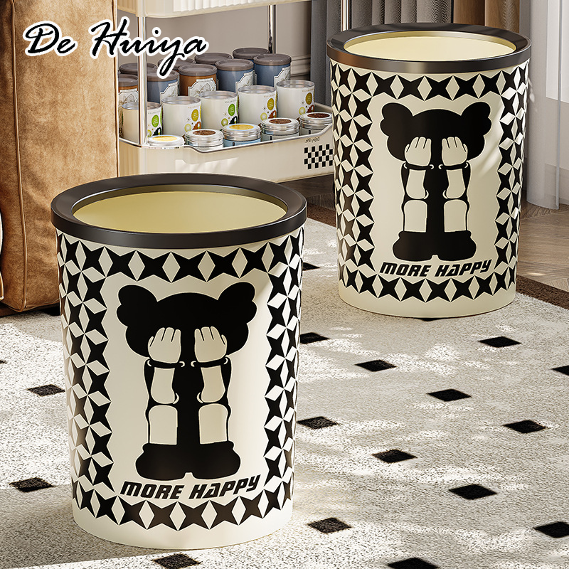 DEHUIYA ถังขยะถังขยะถังขยะความจุถังขยะ คนส่วนใหญ่ชอบ ปลอดภัย คุณภาพดีมาก พกพาง่าย ULT245156W 49Z241205 ราคา 119 บาท*ส่งฟรี