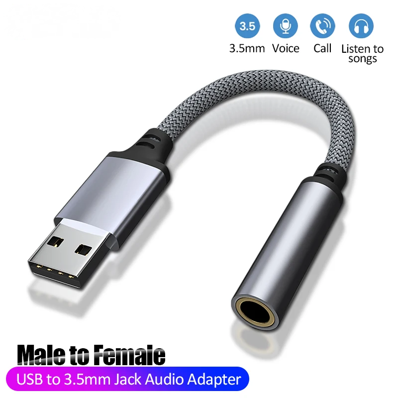 TechTrance [for COMPATIBLE CARS Only) USB Female to 3.5mm Jack