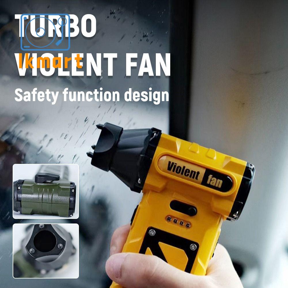 LKMART 110000 vòng/phút Quạt phản lực mini Turbo Điều chỉnh tốc độ 8000mAh Động cơ không chổi than Di động Có thể sạc lại Máy hút bụi chạy điện Dụng cụ làm sạch bụi