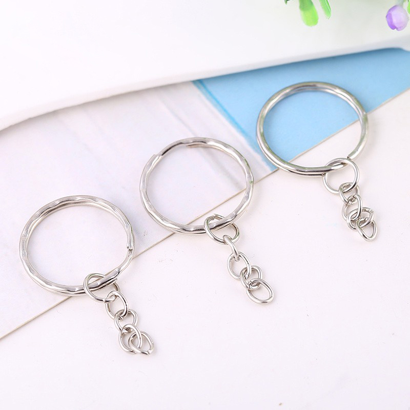 Móc khóa vân treo chìa khóa, móc khóa DIY handmade