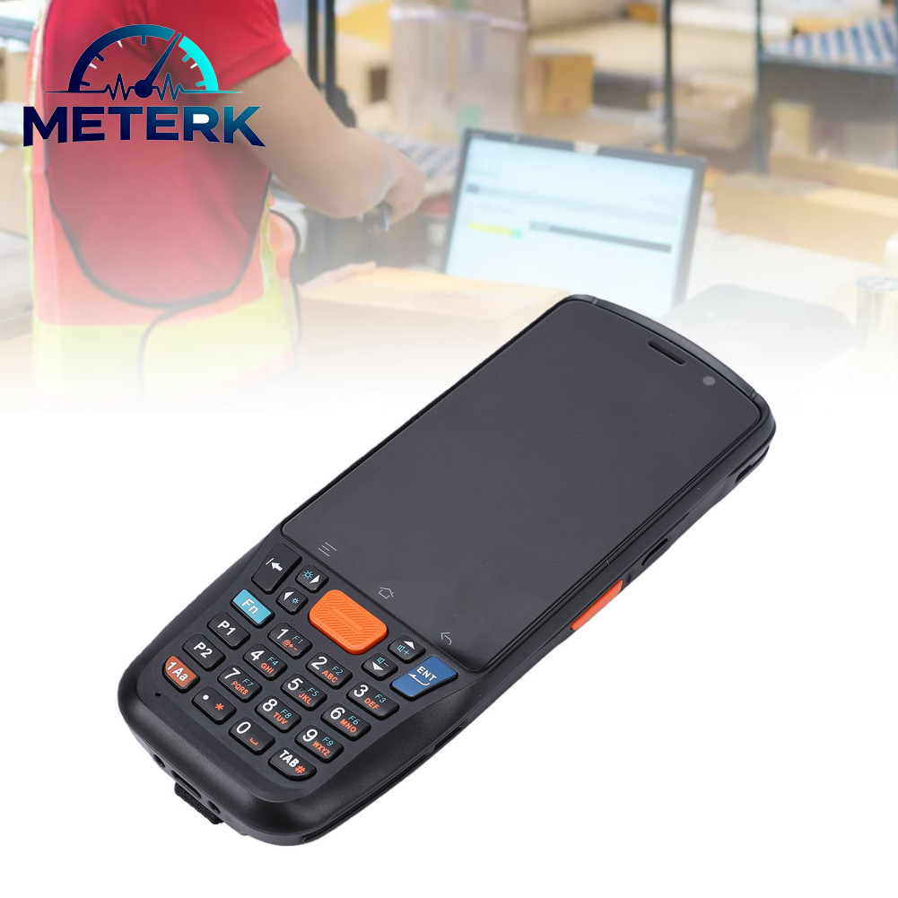 เครื่องสแกนบาร์โค้ด Barcode Scanner Meterk มือถือ การถ่ายโอนข้อมูลที่เสถียร เทอร์มินัลข้อมูลมือถือมัลติฟังก์ชั่น ทนทานต่อการตกหล่นสำหรับการตั้งค่าการจัดการสินค้าคงคลัง ราคา 19,529 บาท*ส่งฟรี
