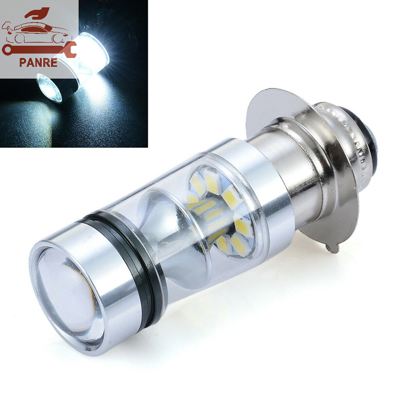 【Panre】Flash Sale Ba20d H6 2323 20smd LED 100W xe máy sương mù DRL phanh đậu xe ánh sáng bóng đèn