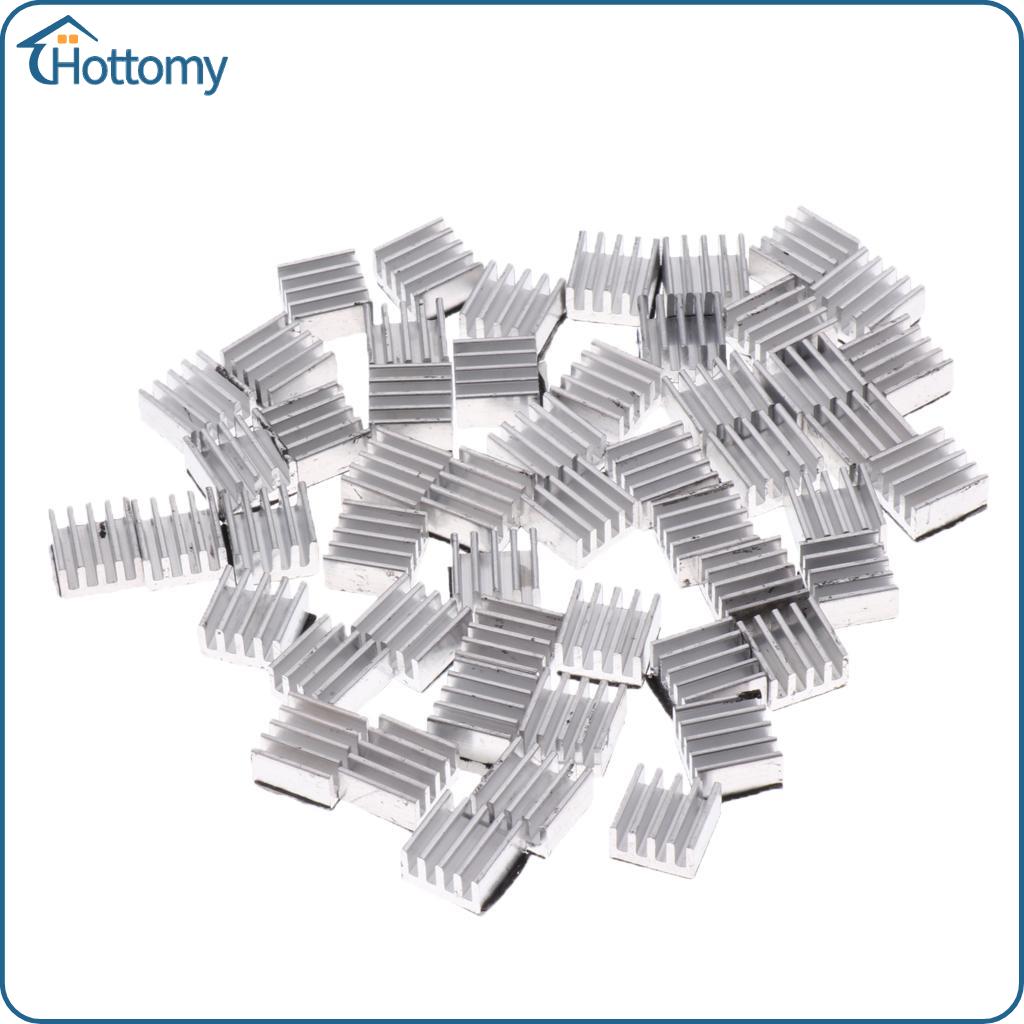 50Pack 8.8mmx8.8mmx5mm Aluminium Heatsink Cooling Cooler Fin Set For LED Giá 88,863 Đồng*Miễn phí vận chuyển