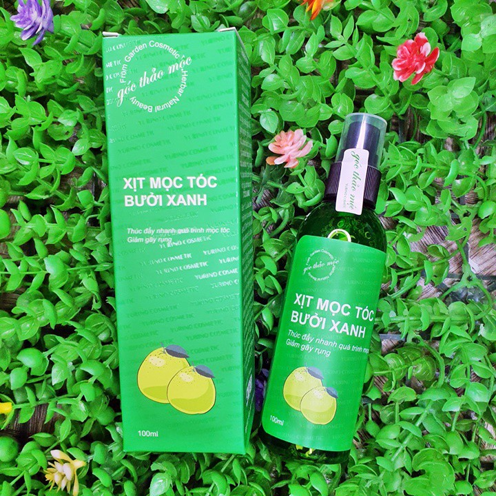 Xịt mọc tóc thảo mộc bưởi xanh 100ml
