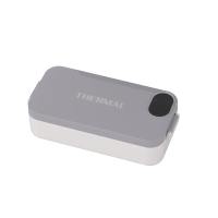 MKEB MALL 900ml Capacity USB Heated Lunch Box Rechargeable Heating Function Hot Meal Container Portable Removable Inner Container Electric Heated Lunch Box Office Use