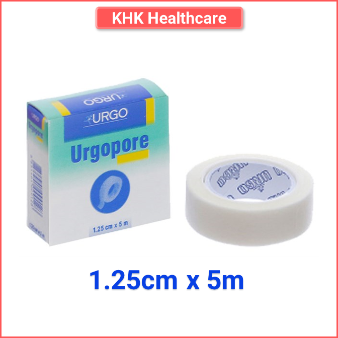 Băng keo giấy Urgopore an toàn không gây kích ứng da dành cho da nhạy cảm