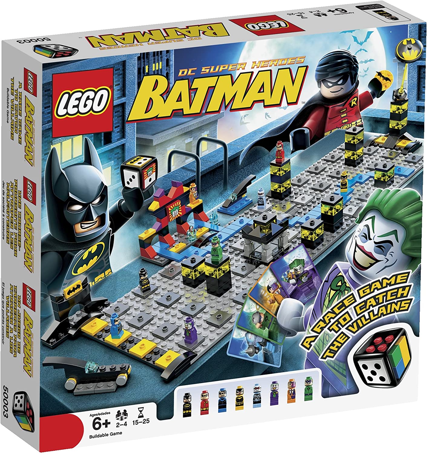 LEGO Board Game Series 50003 Batman Parent-Child Games Childrens Games Chess Puzzle 6+ Đồ Chơi Lắp R