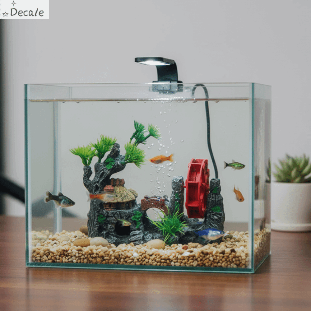 DECALE Mô phỏng Đồ trang trí bể cá Nhựa Vẻ ngoài tự nhiên Tượng đá Trang trí sân vườn Nhân tạo Cảnh quan đá Thiết lập bể cá
