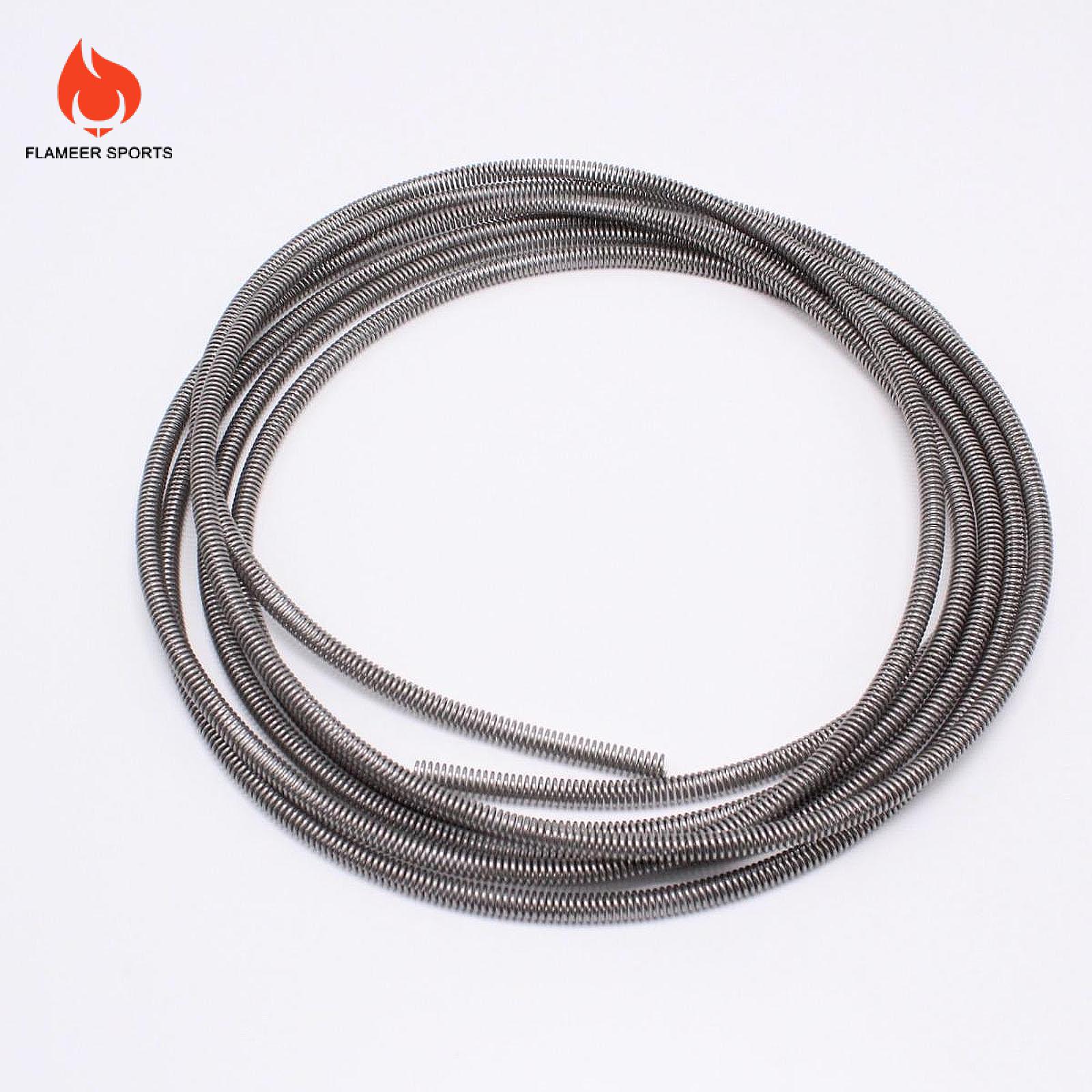 Flameer 192 inch dây phanh Phụ kiện bảo vệ linh kiện sửa chữa sỏi bảo vệ mùa xuân cho 0.38 "Ống Dễ dàng cài đặt chuyên nghiệp