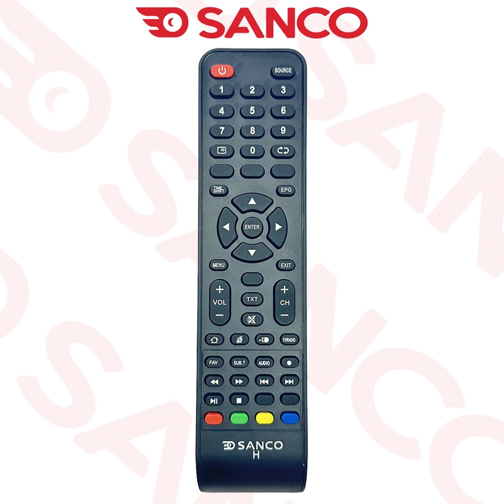 Điều Khiển REMOTE tv SANCO tv led smart tv loại đẹp [HÀNG HÃNG] giá tốt - TV tivi SANCO