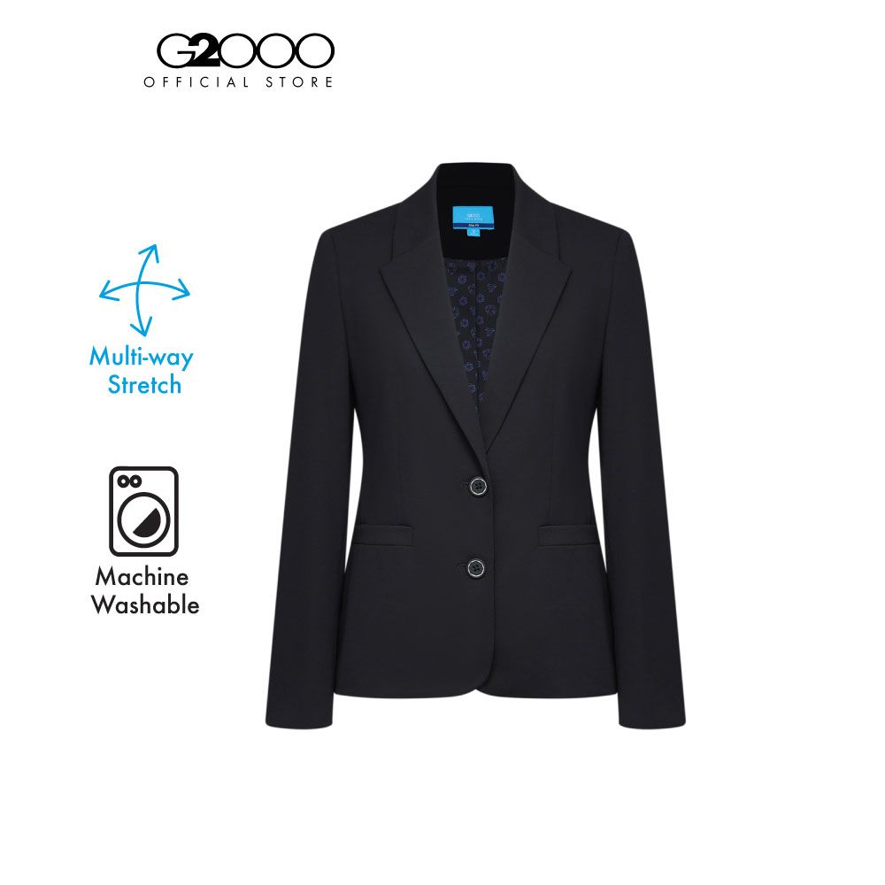 G2000 เสื้อเบลเซอร์สำหรับผู้หญิง ทรง Slim Fit รุ่น 4621665399 BLACK ราคา 2,740 บาท*ส่งฟรี