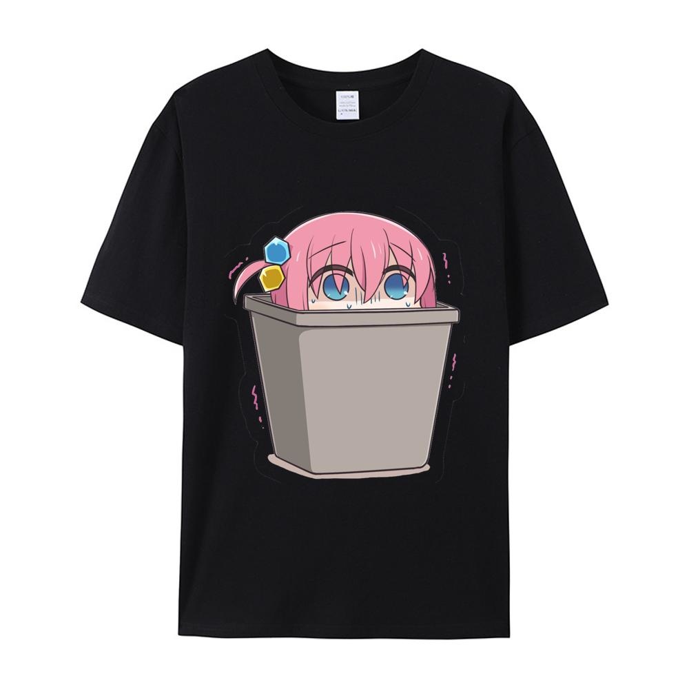 New store openingBocchi the Rock Manga Ryo Tee women graphic manga summer tshirt girl anime comic clothing2025 COD - 6