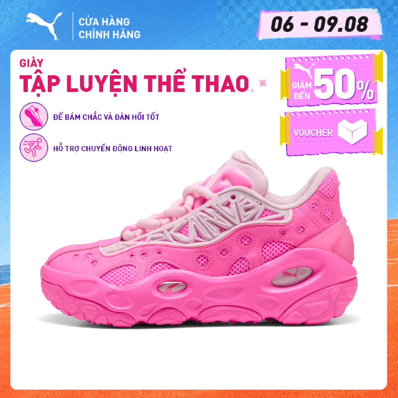 Giày Thể Thao PUMA Unisex La Francé RNR Poison Pink-Pale Pink-Fluro Pink Pes Màu Hồng