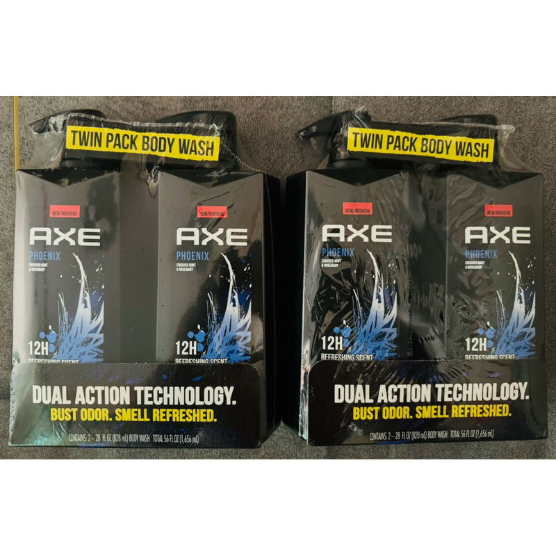 [USA] 01 CHAI SỮA TẮM CHO NAM AXE PHOENIX MỸ 28OZ (828ML)