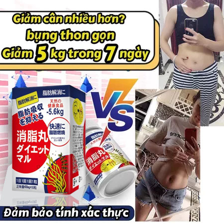 SAUSANDO Viên uống giảm cân đậu trắng tảo biển 7 ngày giảm cân 1 16kg giảm cân mạnh giảm cân cấp tốc giảm mỡ bụng