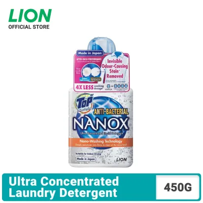 TOP NANOX Ultra Concentrated Liquid Detergent Anti-Bacterial 450g