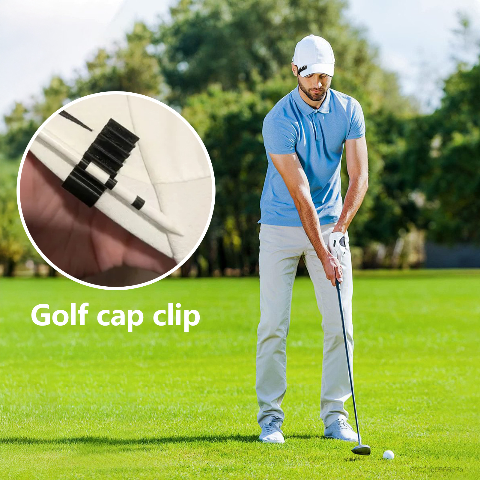 4 Mũ Kẹp Golf Tee Giá Đỡ Store Golf Tee Chơi Golf Tiện Ích Quà Tặng Cho Người Đam Mê Golf IWML-VN - 4