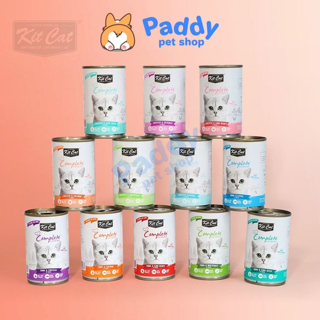 Pate Kit Cat Complete Cho Mèo Mọi Lứa Tuổi Lon 150g