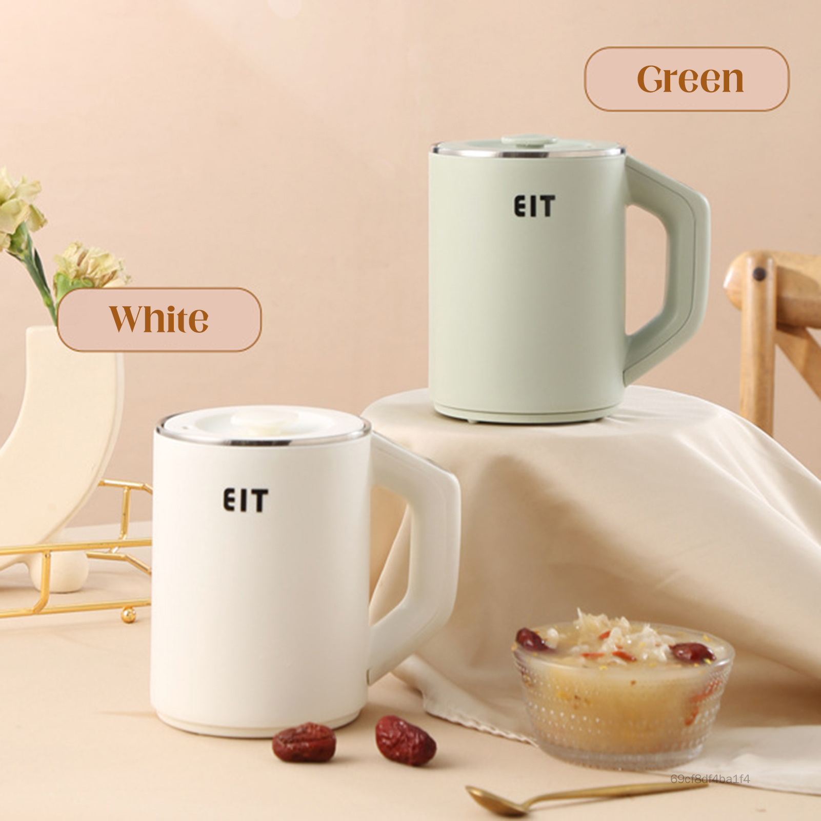 Nước du lịch di động cốc đun sôi nhỏ Cúp điện sưởi ấm điện JO-VN
