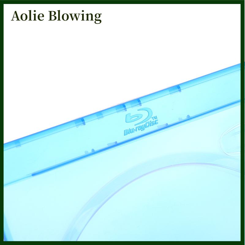 Aolie 1PC nhựa đơn đôi 3 4 mảnh đĩa CD trò chơi trường hợp bìa dày CD DVD đĩa bảo vệ hộp lưu trữ tổ chức