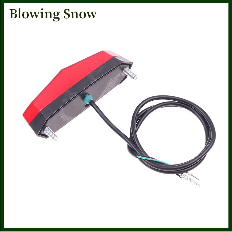 Blowing 12V-80V Electric BikeTaillights LED Safety Warning Rear Lamp For E-scooter Ebike Warning Tai