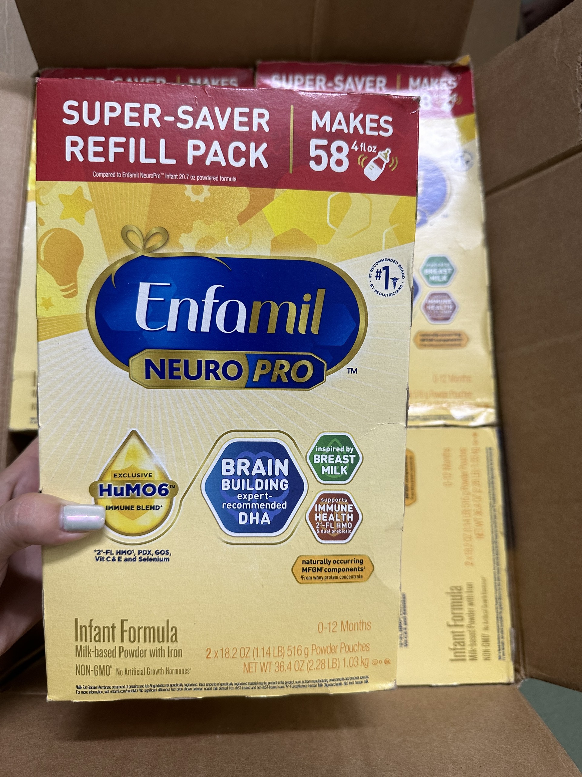 Hàng Mỹ- Sữa Enfamil Neuro Pro NON-GMO Infant Formula 890g