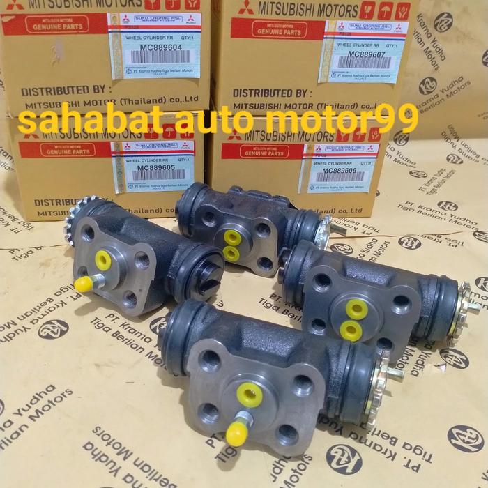 WHEEL CYLINDER REAR BLOK REM BELAKANG 1SET 4PC MITSUBISHI CANTER PS125 Harga 1,280,000 rupiah*Gratis Ongkir