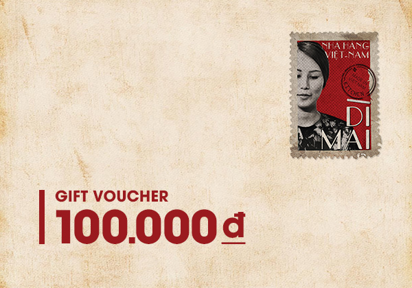 Phiếu quà tặng dì mai 100k