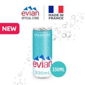 EVIAN Nat Sparkling Water Can 330ml