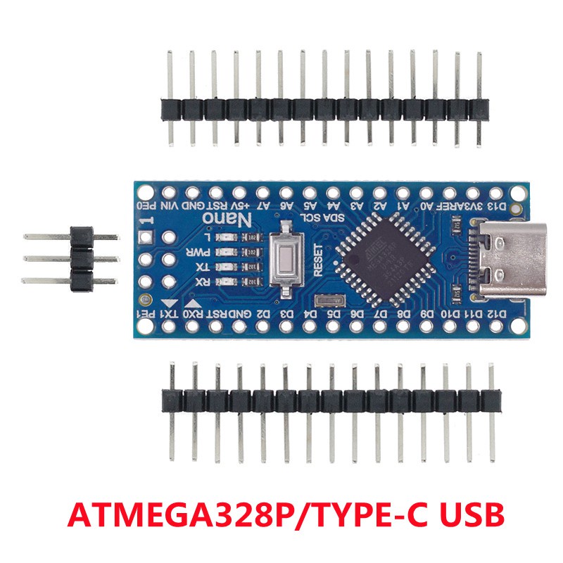 082 Bộ Điều Khiển Nano Mini / Type-C / Micro USB 3.0 Cho arduino CH340 USB 16Mhz ATMEGA328P/ATMEGA168P