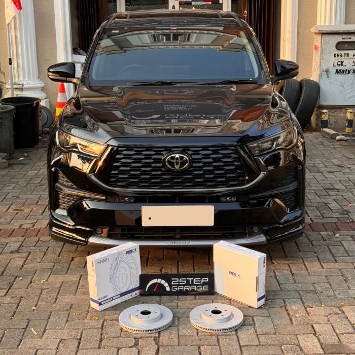 ROTOR BRIX STREET DEPAN FRONT PIRINGAN REM TOYOTA INNOVA ZENIX HYBRID MODELLISTA / NON HYBRID TYPE G V Q - D&L SHOP Harga 2,155,000 rupiah*Gratis Ongkir