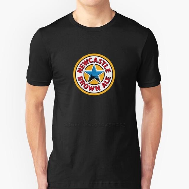 NEWCASTLE Brown ALE thống nhất bia geordie NEWCASTLE Brown ALE t Áo sơ mi mùa hè mới vải cotton thời