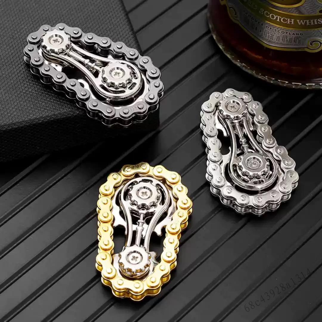 Metal Gyros Gear Chuỗi Cứu đàn căng thẳng Đồ chơi