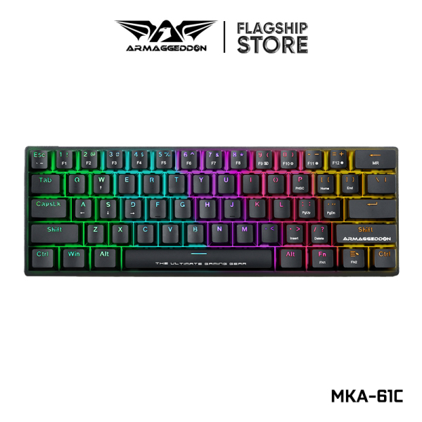 Armaggeddon MKA-61C Psychstarling 61 Keys Mechanical RGB Gaming Keyboard Singapore