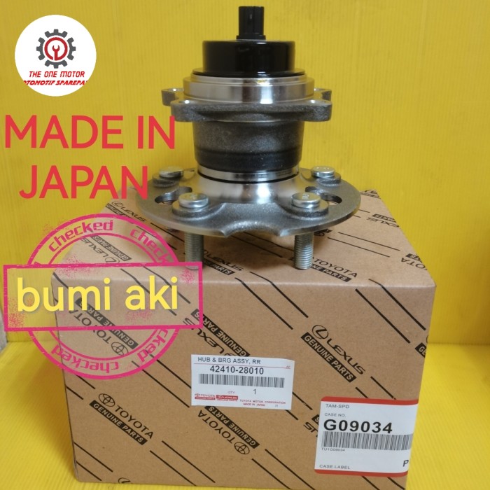 BEARING RODA BELAKANG TOYOTA ALPHARD ANH10 VOXY NAV1 & NOAH 2003-2007 Giá 1,050,000 Đồng*Miễn phí vận chuyển