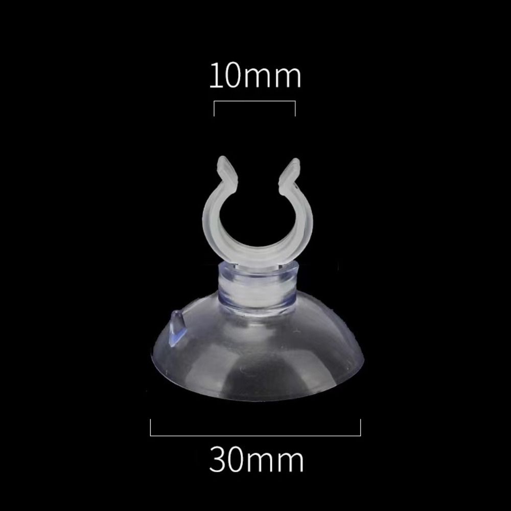 LETIGO 5pcs Bể cá Giá giữ cốc hút Lắp đặt dễ dàng Phụ kiện bể cá Dụng cụ hút bể cá Phụ kiện Cao su Giá đỡ ống bơm - 3