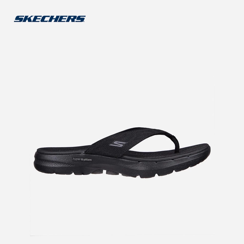 SKECHERS Dép xỏ ngón nữ Go Walk 6 Sandal 140600-BBK NTT5