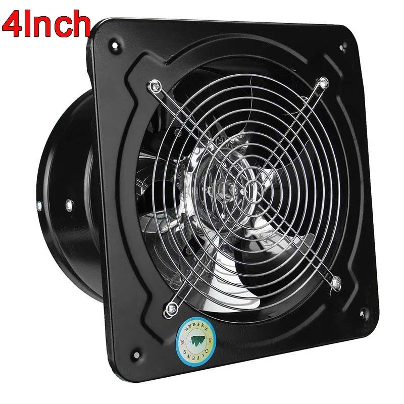 Exhaust fan Dinding 4 Inch Booster Fan Wall Duct Fan Kipas Booster